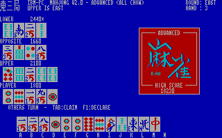 Gameplay of Mahjong