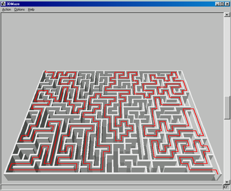 Gameplay of 3D Maze