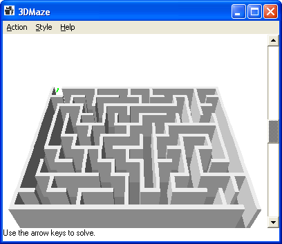 Gameplay of 3D Maze