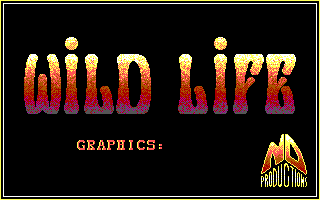 Title screen of Wild Life