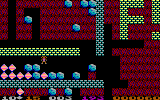 Gameplay of Boulder Dash II: Rockford's Revenge