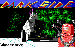 Title screen of Dark Side