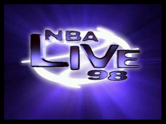 Title screen of NBA Live 98