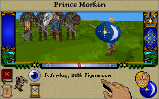 Gameplay of Lords of Midnight