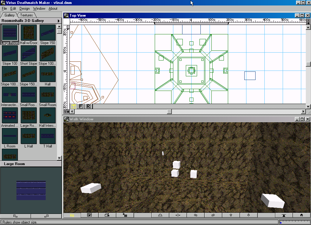 Gameplay of Deathmatch Maker