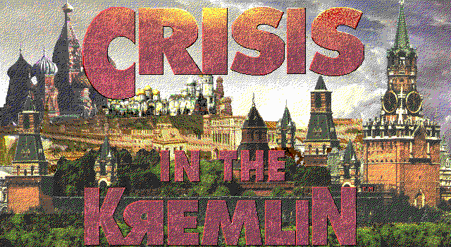 Title screen of Crisis in the Kremlin