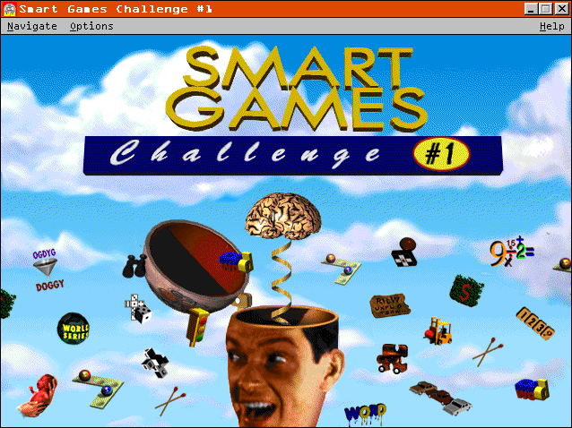 Title screen of Smart Games Challenge #1
