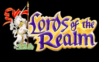Title screen of Lords of the Realm