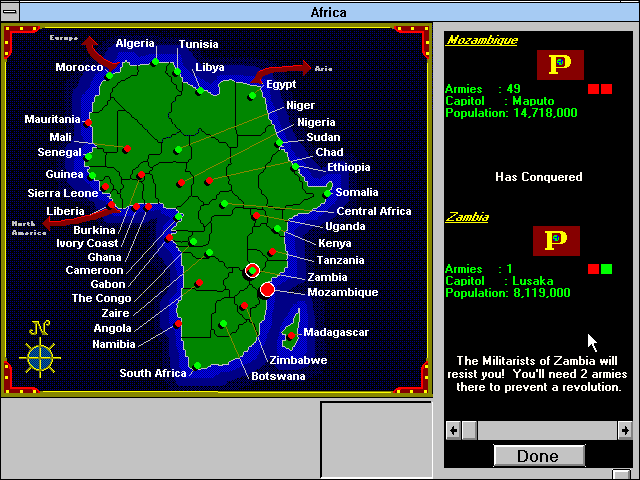 Gameplay of World Empire IV
