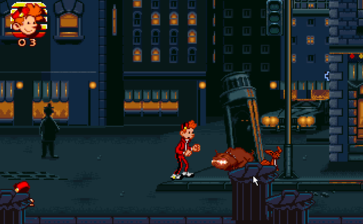 Gameplay of Spirou