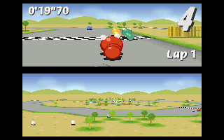 Gameplay of Super Worms