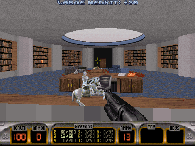 Gameplay of Duke it out in D.C.