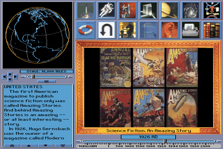 Gameplay of Space Adventure (1992)