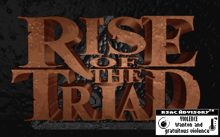 Title screen of Extreme Rise of the Triad