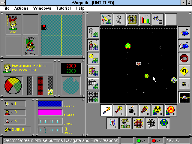 Gameplay of Warpath