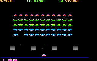 Gameplay of Clone Invader