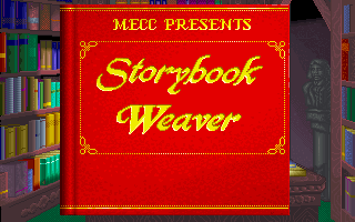 Title screen of Storybook Weaver