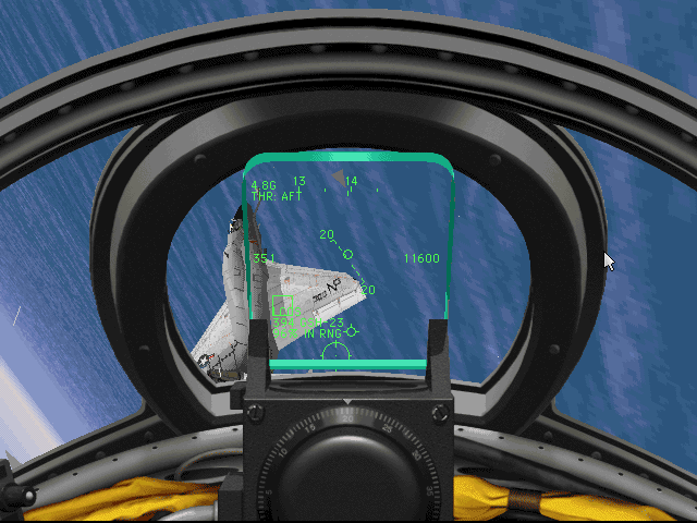 Gameplay of Jane's Combat Simulations: U.S. Navy Fighters '97