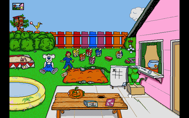 Gameplay of The Backyard