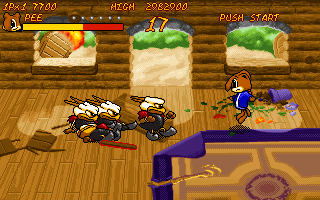 Gameplay of Pee & Gity