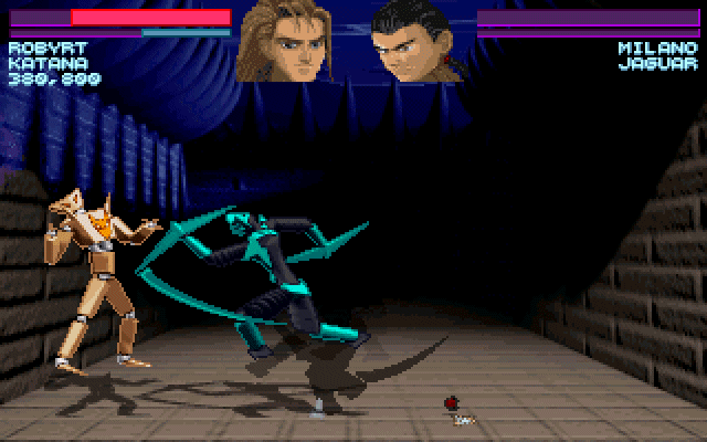 Gameplay of One Must Fall 2097