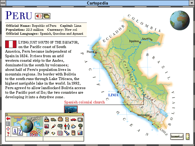 Gameplay of Cartopedia: The Ultimate World Reference Atlas