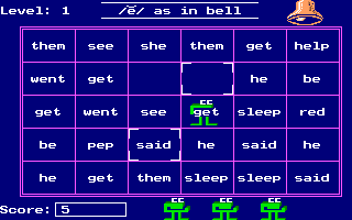 Gameplay of Word Munchers