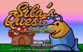 Title screen of Sila's Quest