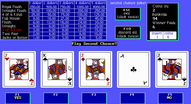 Gameplay of Poker Galore