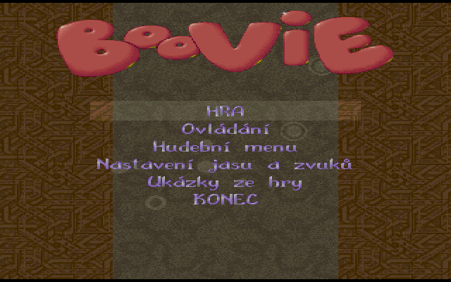 Title screen of Boovie