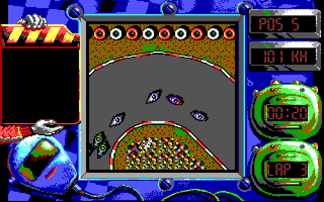 Gameplay of Grand Prix Master