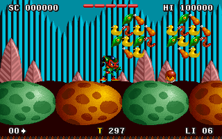 Gameplay of Zool 2