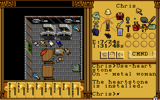 Gameplay of Ultima Worlds of Adventure 2: Martian Dreams