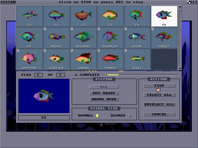 Gameplay of El-Fish