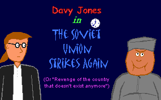 Title screen of The Soviet Union Strikes Again