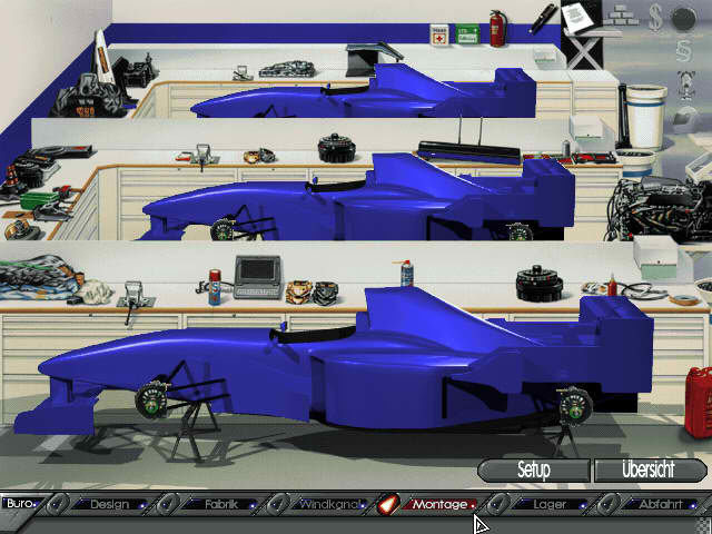 Gameplay of F1 Manager Professional