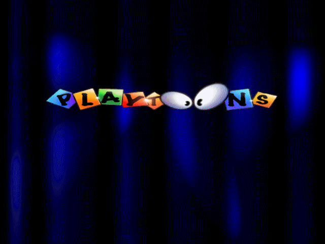 Title screen of Playtoons: Vol 1-4