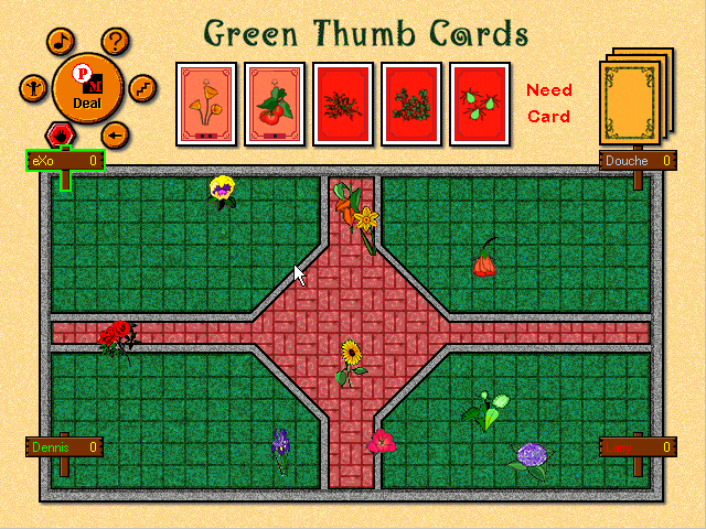 Gameplay of Green Thumb Cards