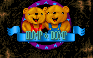 Title screen of Bump & Bomp