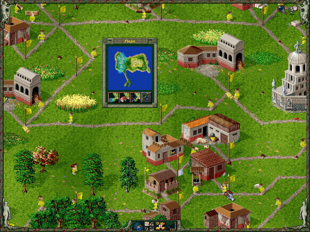 Gameplay of The Settlers II: Gold Edition