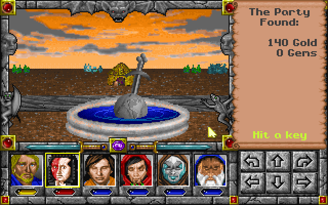 Gameplay of Might and Magic: Swords of Xeen