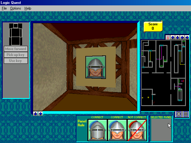 Gameplay of Logic Quest 3D Adventure