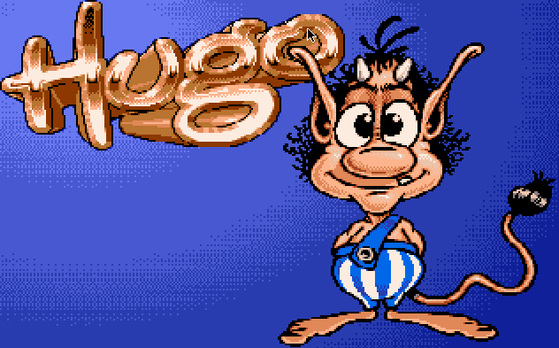 Title screen of Hugo 1 & 2