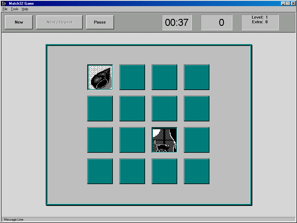 Title screen of Match32
