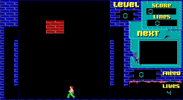 Gameplay of Tetriller