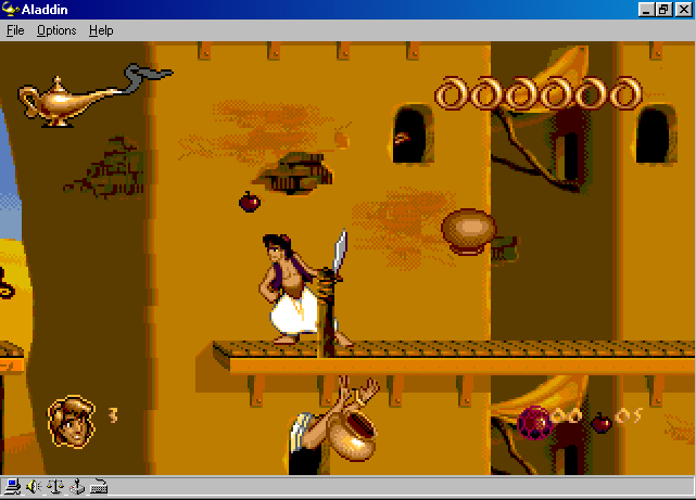 Gameplay of Aladdin