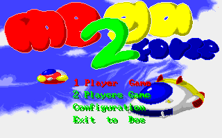 Title screen of Mega Force 2