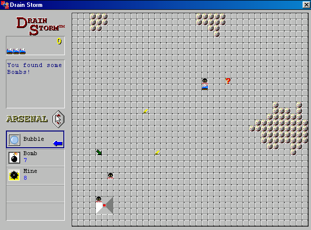 Gameplay of Drain Storm