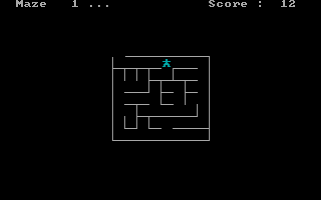 Title screen of Dedale