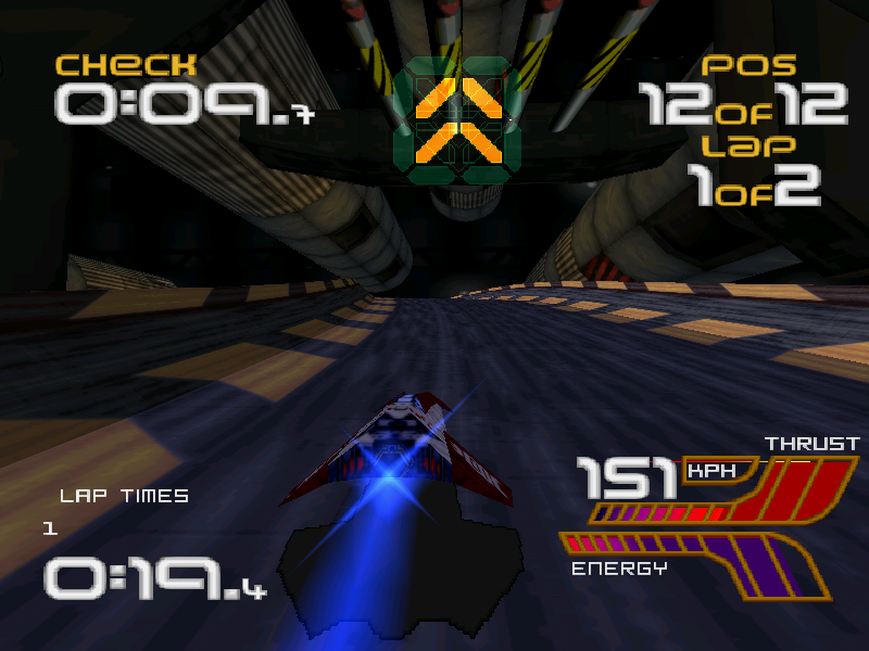 Gameplay of Wipeout XL